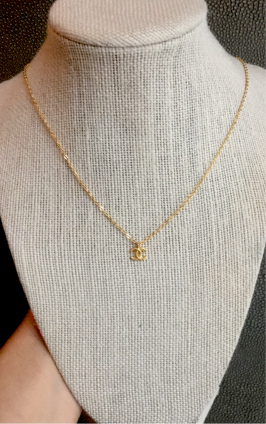 100% Authentic Vintage Repurposed Chanel Micro CC Pendant