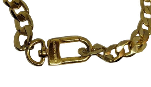 100% Authentic Vintage Repurposed Louis Vuitton Large Lock Bracelet