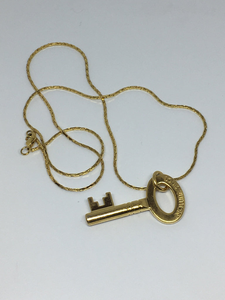 100% Authentic Vintage Repurposed Louis Vuitton Large Gold Key