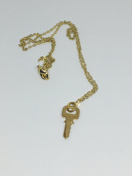 100% Authentic Vintage Repurposed Louis Vuitton Mini Key Necklace